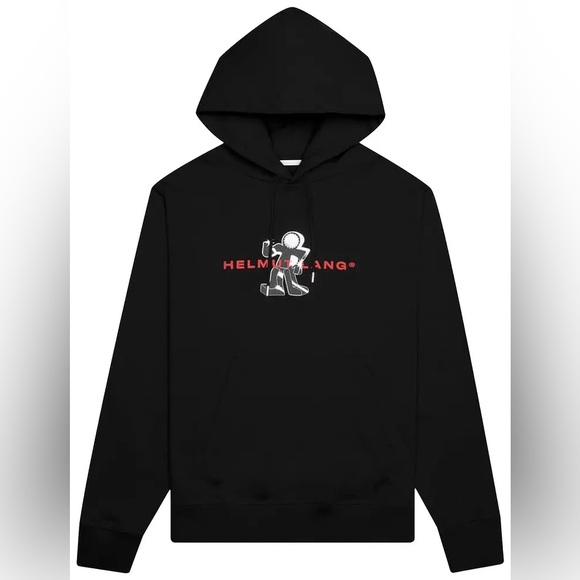 Helmut Lang Other - Helmut Lang Men's Figure Logo Hoodie